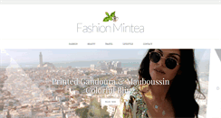 Desktop Screenshot of fashionmintea.com